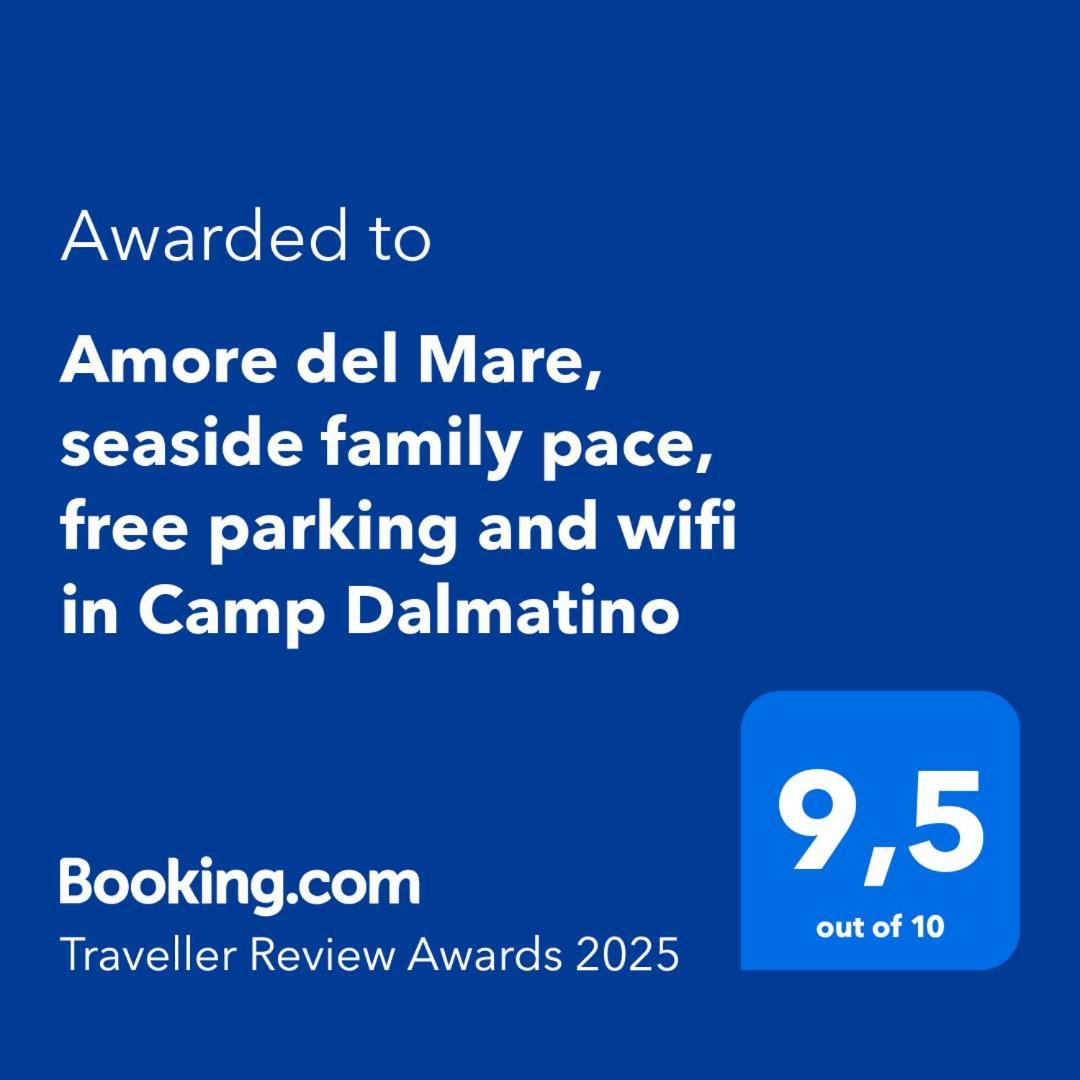 Amore Del Mare, Seaside Family Pace, Free Parking And Wifi In Camp Dalmatino Drage Luaran gambar
